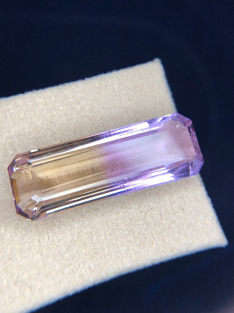 Bez ceny minimalnej
 - 1 pcs  dwukolorowy Ametryn  - 23.28 ct - Międzynarodowe Stowarzyszenie Kolorowych Kamieni Szlachetnych (ICA GemLab) - Uroczy kawałek #103 #2.1