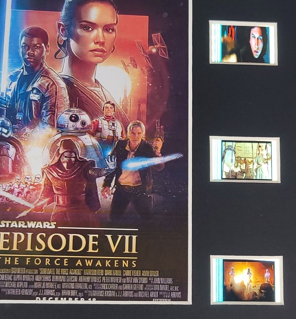 Star Wars Episode VII: The Force Awakens - Framed Film Cell Display with COA #1.0