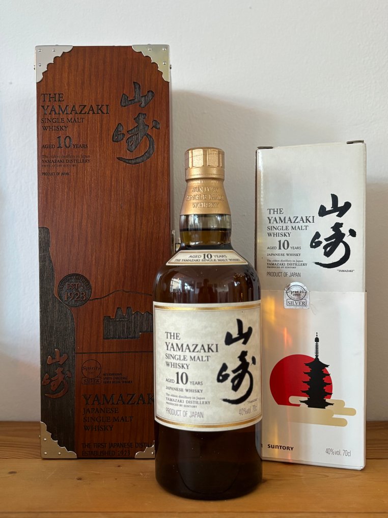 Yamazaki 10 years old with Wooden Case - Suntory  - 70cl #1.0