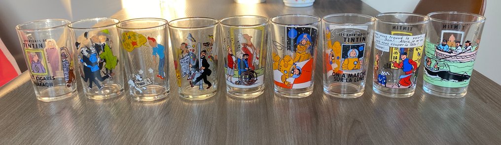 Tintin - 9 γυαλί - Lombard; Amora - 1983 #3.2