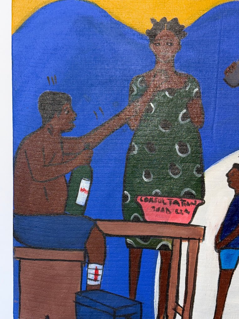 绘画 - 全球伟大的治愈者 - 治愈所有疾病 - 有吉納法索  (沒有保留價) #4.3