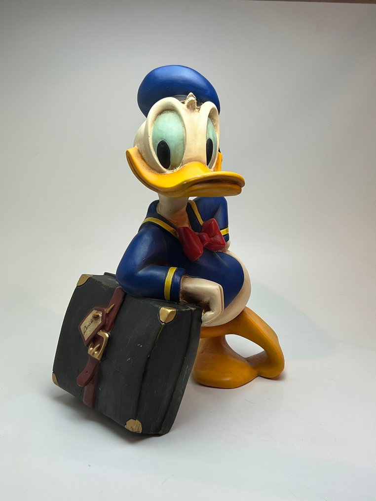 Donald Duck, met koffer - 1 Figure - Walt Disney - 1980 #1.0