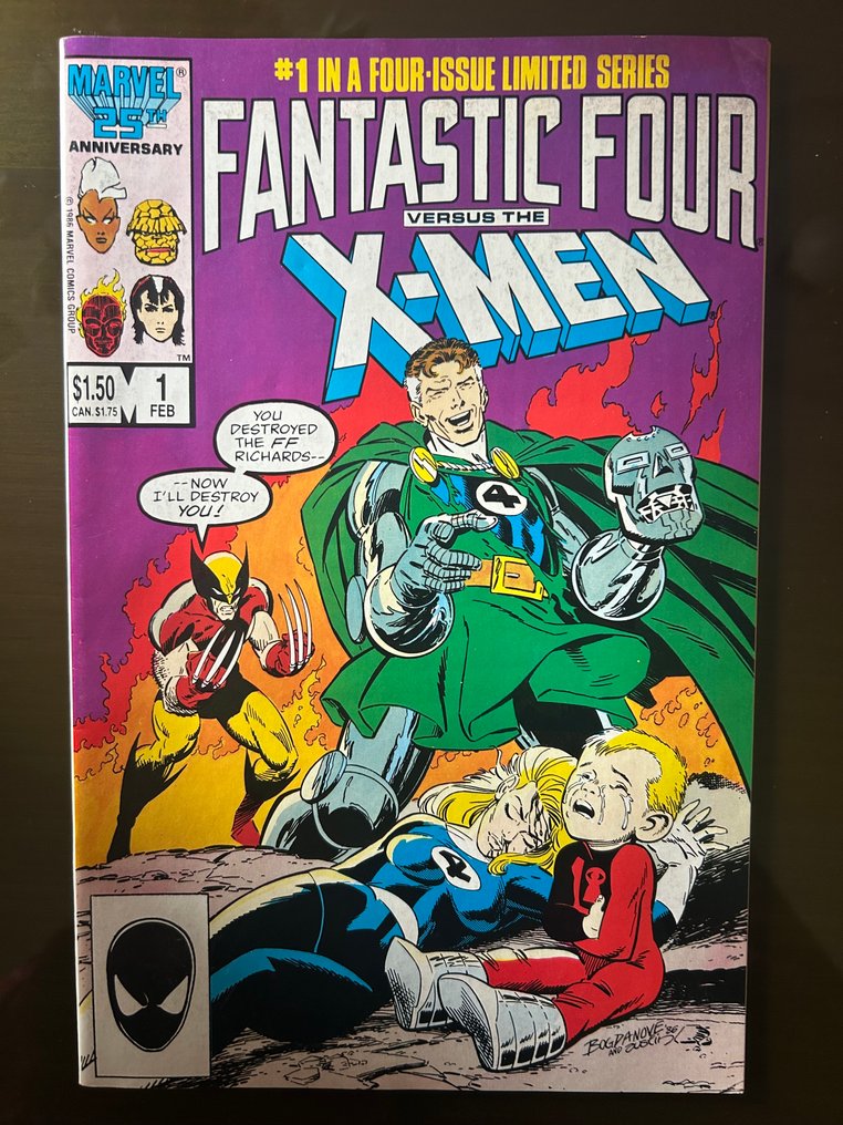 Fantastic Four 1 - Fantastic Four versus the X-Men - 4 Comic - 1987/1987 #1.0