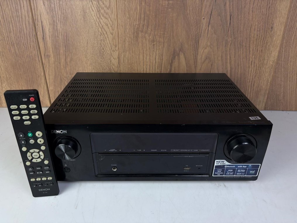 Denon - AVR-X540BT 固态多通道接收器 #3.2