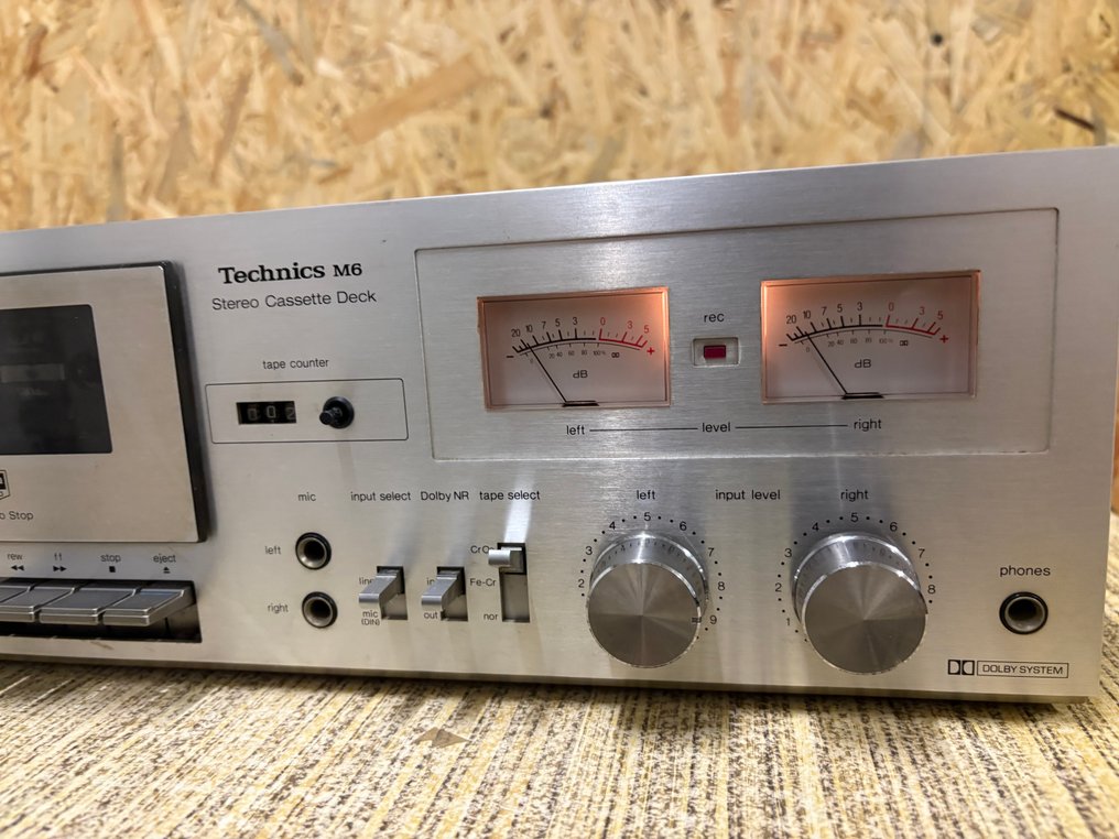 Technics - RS-M6 Leitor gravador de cassetes #2.1
