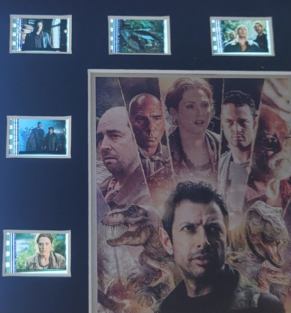 Jurassic Park : The Lost World - Framed Film Cell Display with COA #4.3