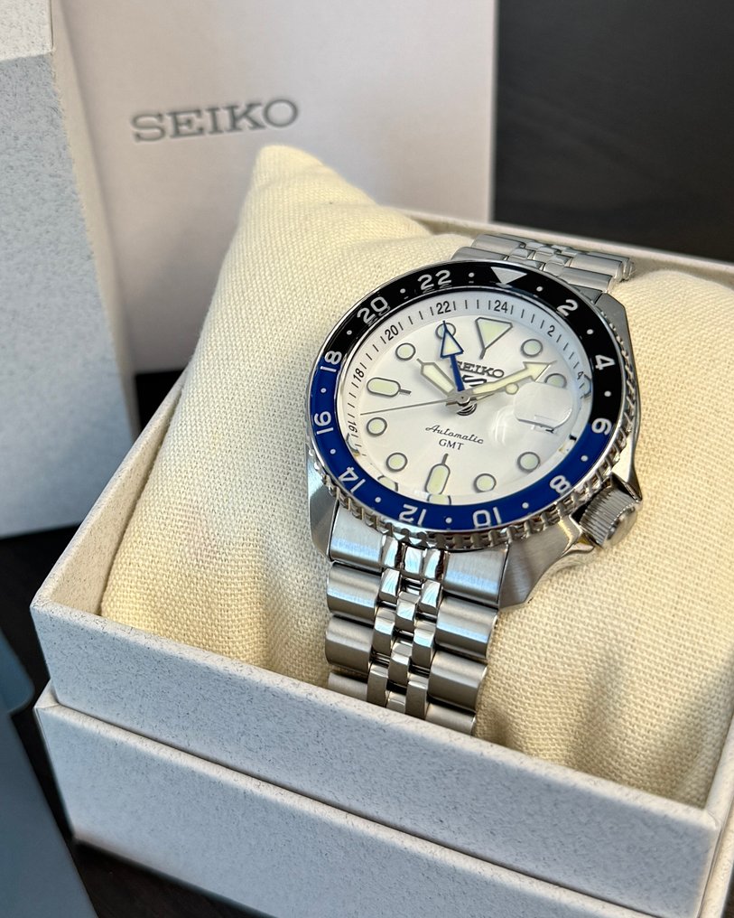 Seiko - 5 Sports GMT - Ingen mindstepris - SSK033K1 - Mænd - 2020+  #1.0