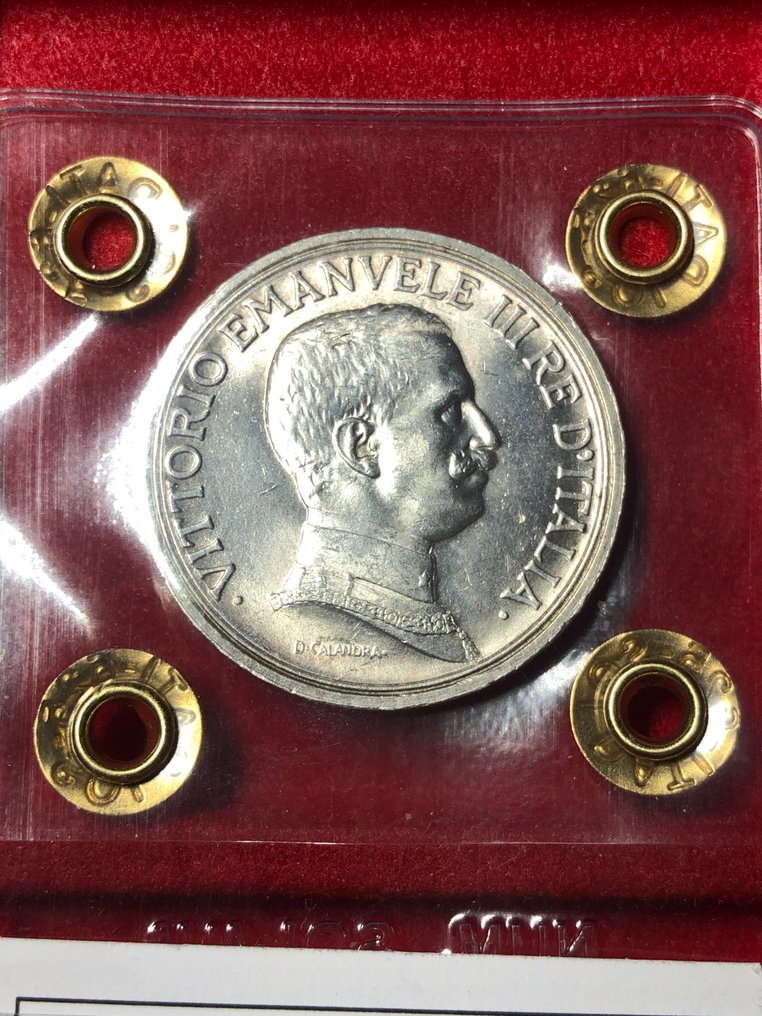 Ιταλία, Βασίλειο Vittorio Emanuele III. 2 Lire 1916 "Quadriga Briosa"  (χωρίς τιμή ασφαλείας) #3.2