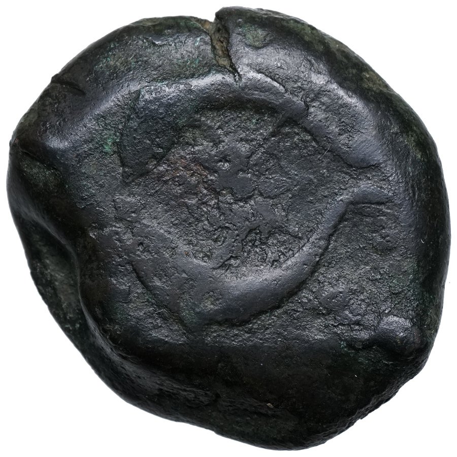 西西里岛， 锡拉丘兹 (nach 395 BCE) Athena, DELPHINE, Stern #2.1