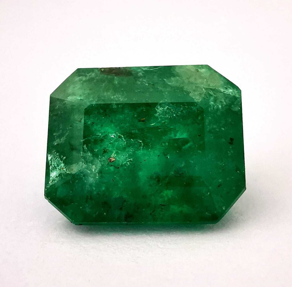 χωρίς τιμή ασφαλείας Πράσινο Σμαράγδι - 2.36 ct - Instituto Gemólogico Español (IGE) - Μπλε-πράσινο σμαράγδι #1.0
