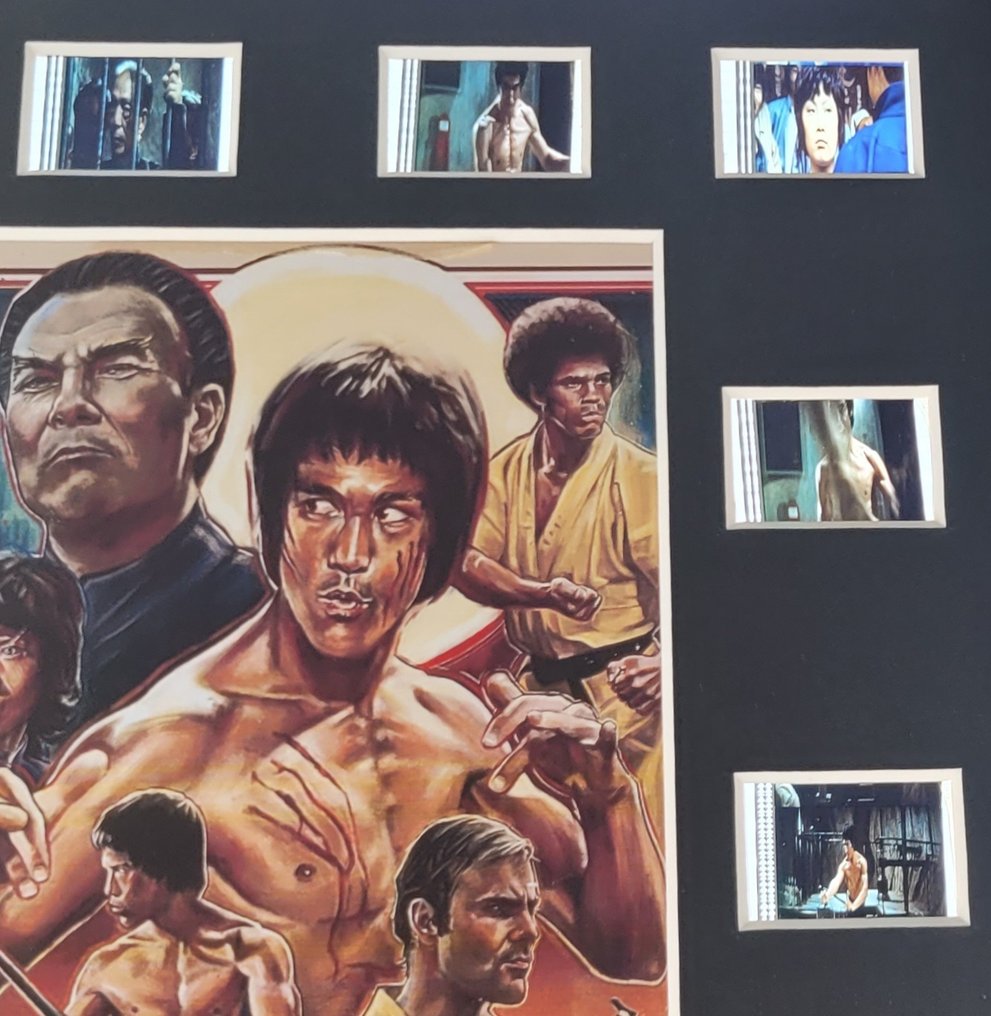 Bruce Lee - Enter The Dragon - Framed Film Cell Display with COA #1.0