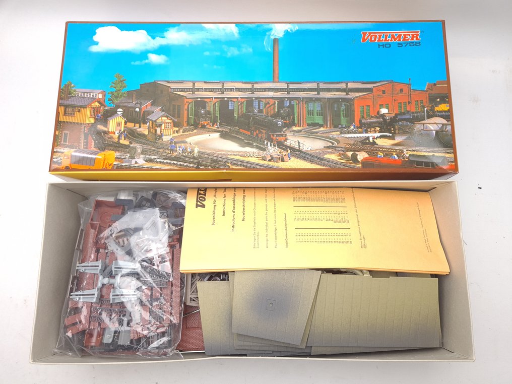 Vollmer H0 - 5758 - 模型火車建造工具 (1) - 六轨圆形机车洪水 #1.0