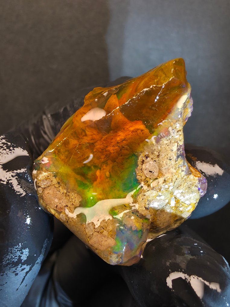 84,15 ct natürliches Kristall-Opal-Exemplar roh- 16.83 g #1.0