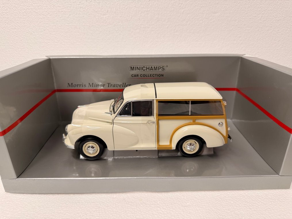 Minichamps 1:18 - Modelauto - Morris Minor Traveller - Zeldzaam #1.0