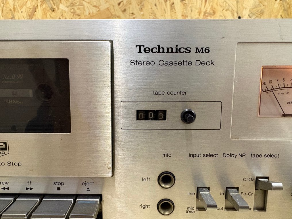 Technics - RS-M6 Leitor gravador de cassetes #4.3