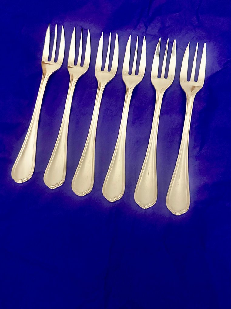 Christofle - 叉 (6) - Spatours - 镀银 #2.1