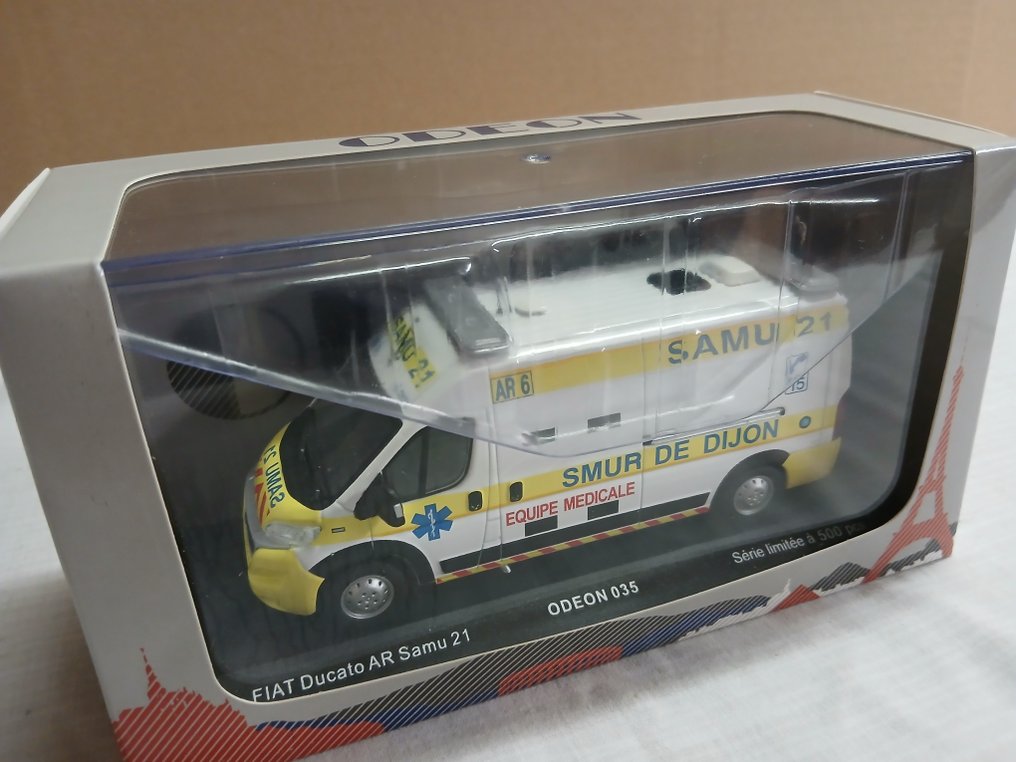 Odeon 1:43 - Model samochodu - FIAT Ducato AR Samu 21 #2.1