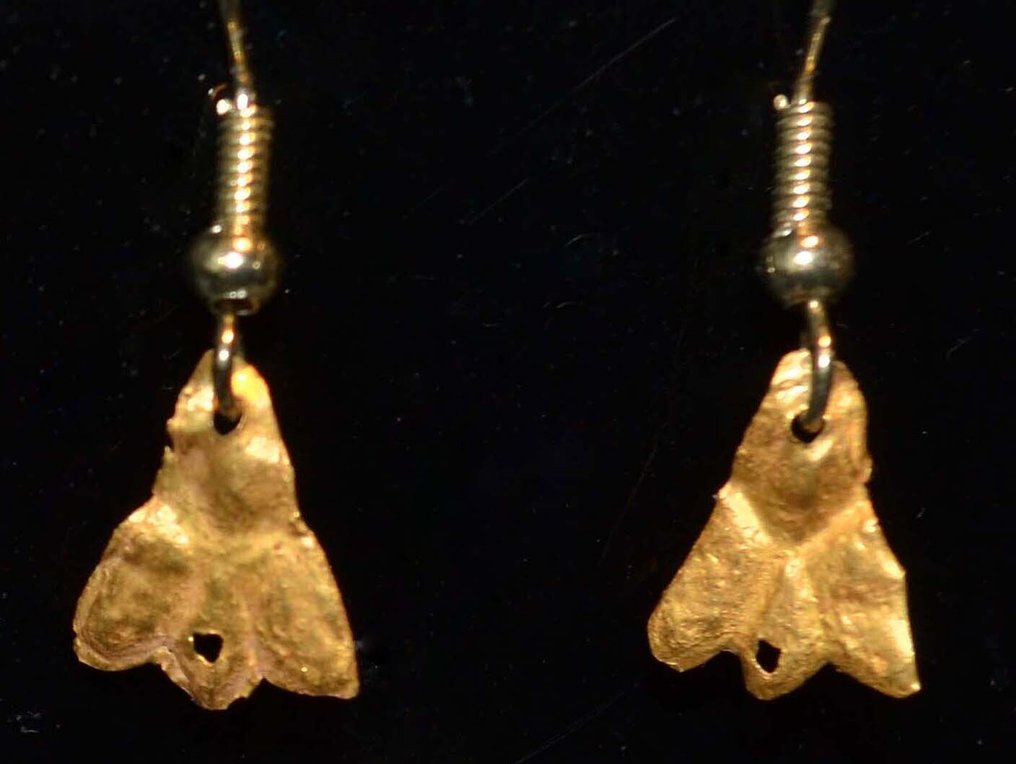Det Gamle Egypten, Den Sene Periode Gulguld Øreringe #3.2
