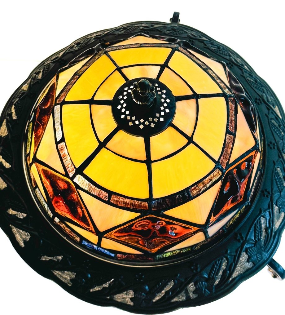 Lampada da tavolo - Vetro legato a piombo #3.2