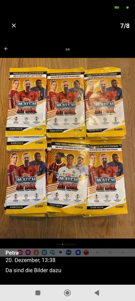 2024/25 Topps Match Attax - 138 Booster pack - Excelente (EX) #4.3