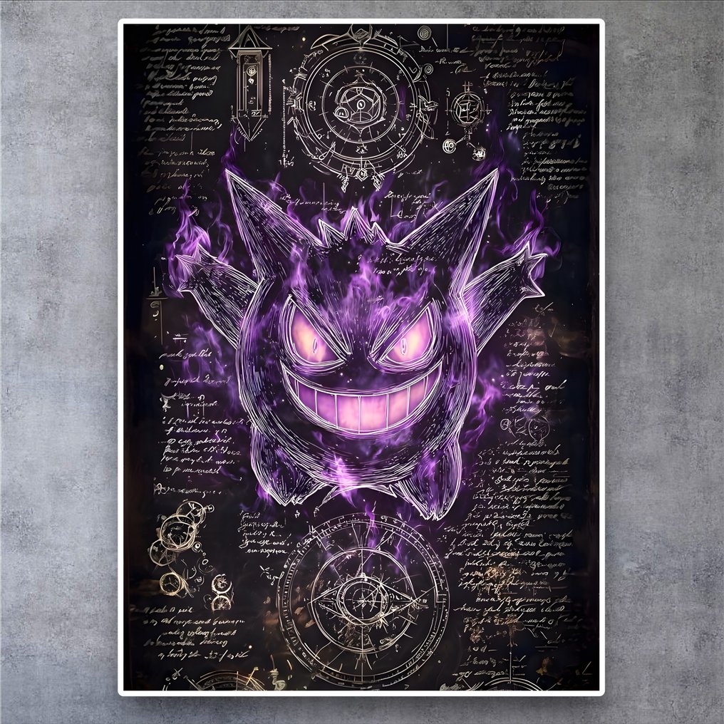 AT9 - [Canvas XL] Gengar Arcana – Occult Flame #1.0