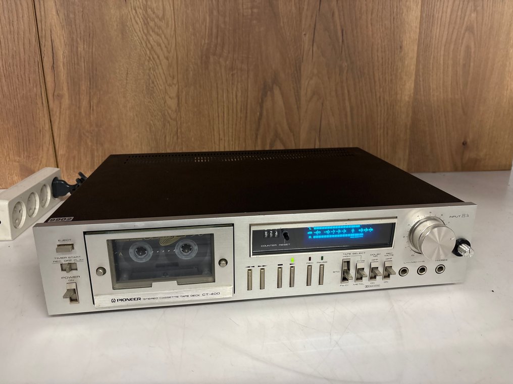 Pioneer - CT-400 - Blue Line - Serviced 盒式录音机播放器 #4.3