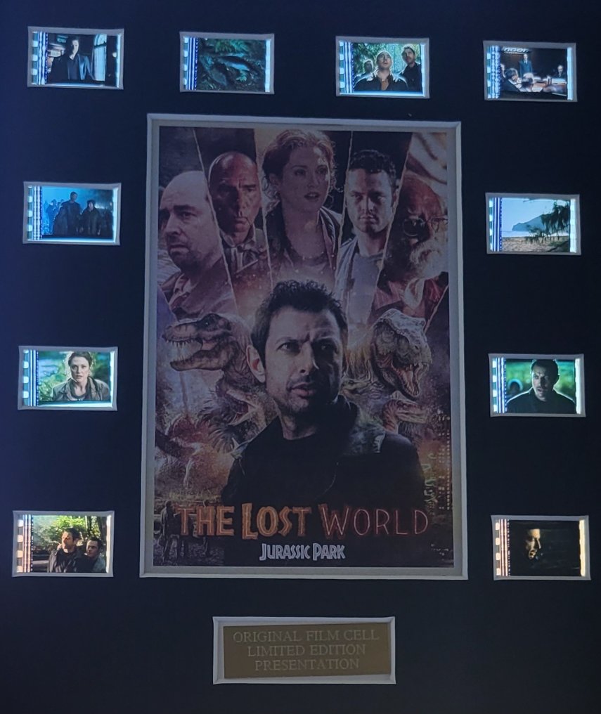 Jurassic Park : The Lost World - Framed Film Cell Display with COA #1.0