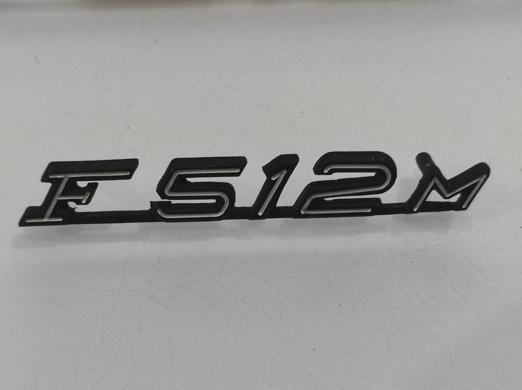 Emblem - Ferrari - F512M dashboard badge - New Old Stock #1.0