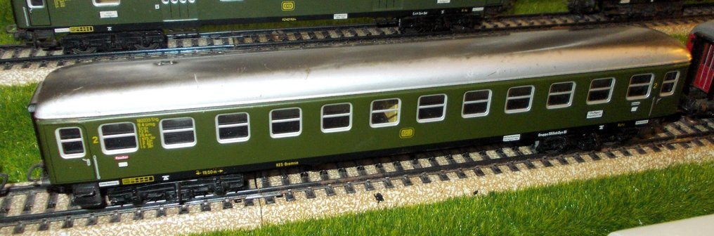 Märklin H0轨 - 火车车厢模型 (8) - 4185, 4184, 4026, 4022, 4024 e 4027 - DB #4.3
