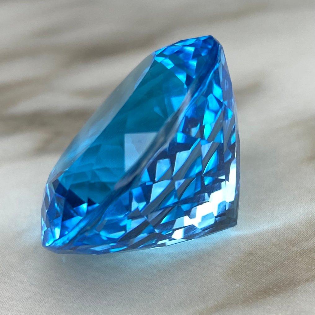 没有保留价 蓝色 黄宝石 - 75.55 ct - 国际有色宝石协会(ICA GemLab) #4.3