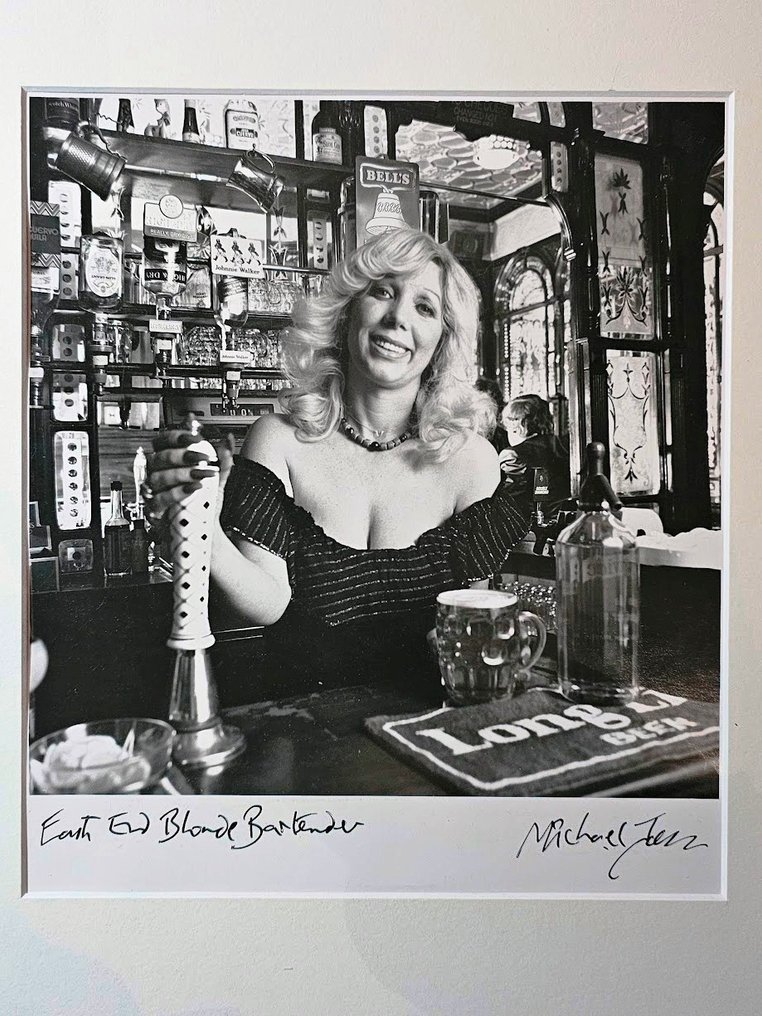 Michael Joseph (1941-) - East end blonde bartender #1.0