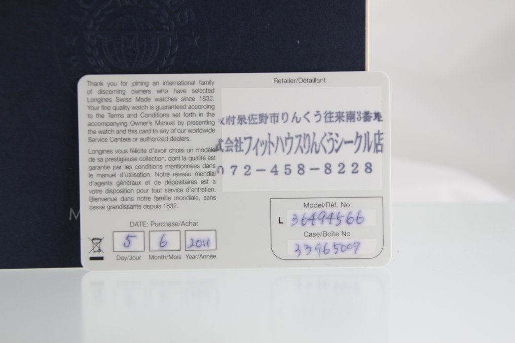 Longines - Conquest - L36494566 - Heren - 2011 #2.1