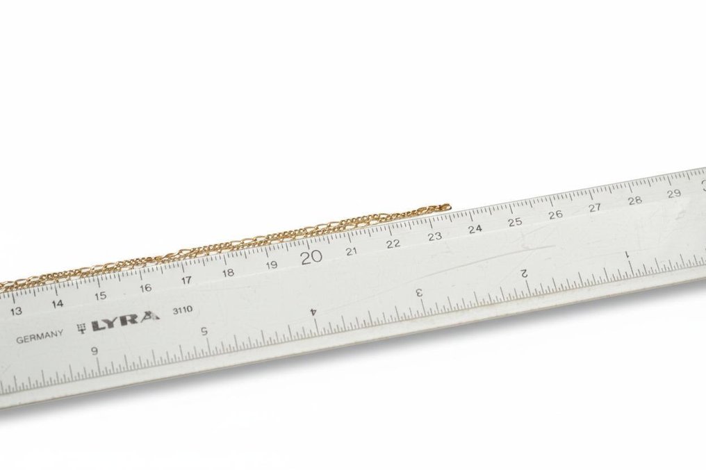 Kette - 14 kt Gelbgold - 14k Gelbgold Figaro #1.0