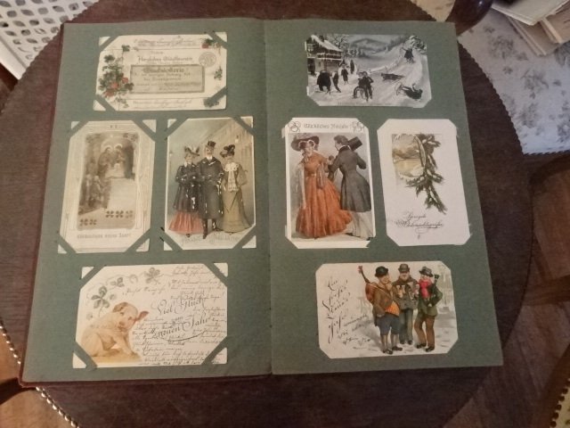 德國 - 季節性假期, 聖誕, 歐洲, 新年 - 衷心祝贺 - 明信片收集冊 (192) - 1944-1898 #3.2