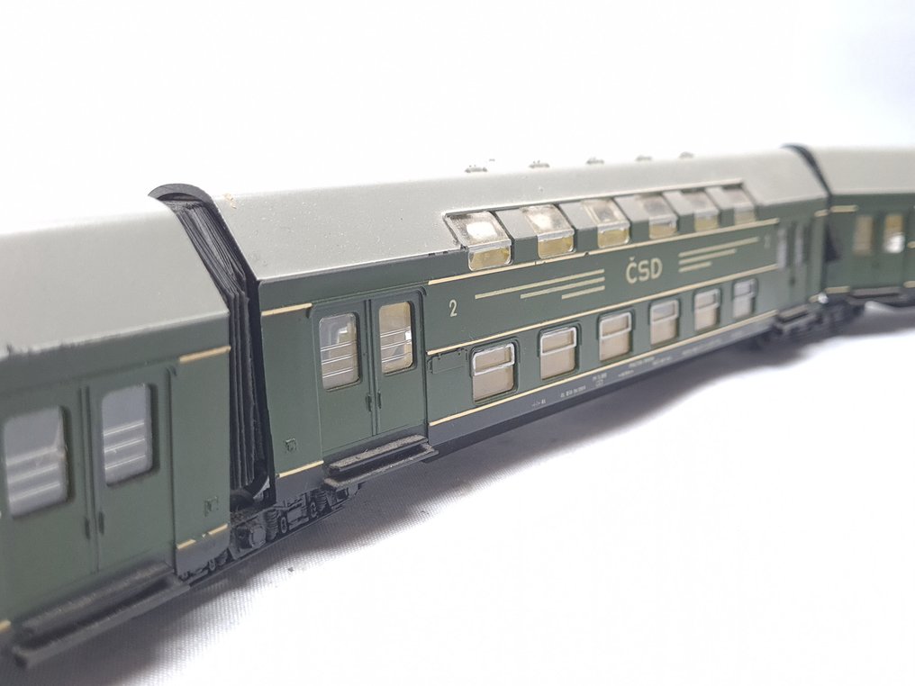 Piko, Schicht H0 - 模型客運火車套裝 (1) - 四节双层动车组 - CD #4.3