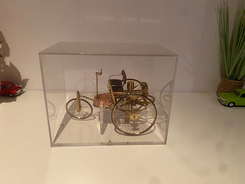 Franklin Mint 1:8 - Αυτοκίνητο μοντελισμού - Mercedes Patent Motorwagen - Μερικά μέρη είναι επιχρυσωμένα 24 καρατίων. #1.0