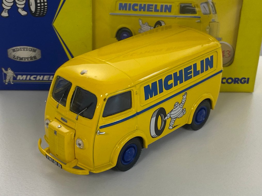 Corgi 1:43 - 模型麵包車 - Peugeot D3A Michelin - 限量版，已售罄 #1.0