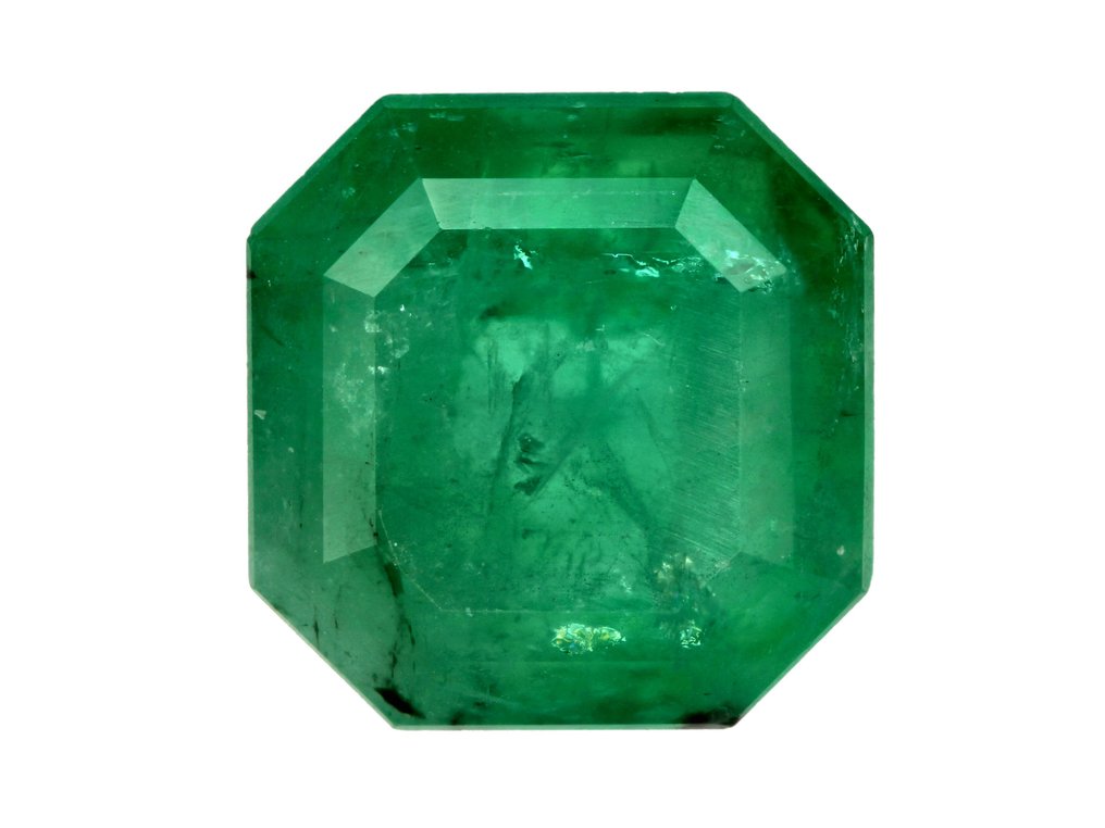 没有保留价 绿色, 蓝色 祖母绿  - 3.79 ct - 西班牙宝石学院（IGE） #1.0