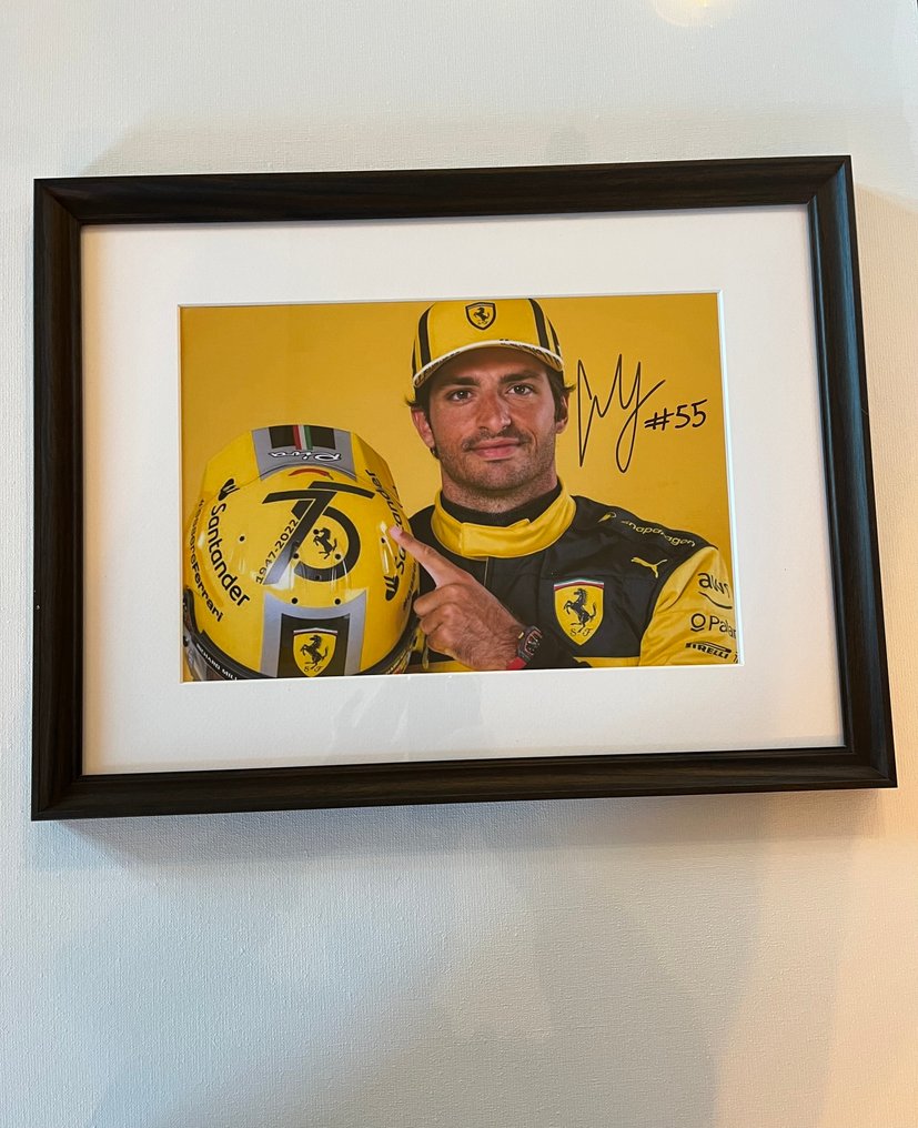 Ferrari - Carlos Sainz - Photographie  #1.0