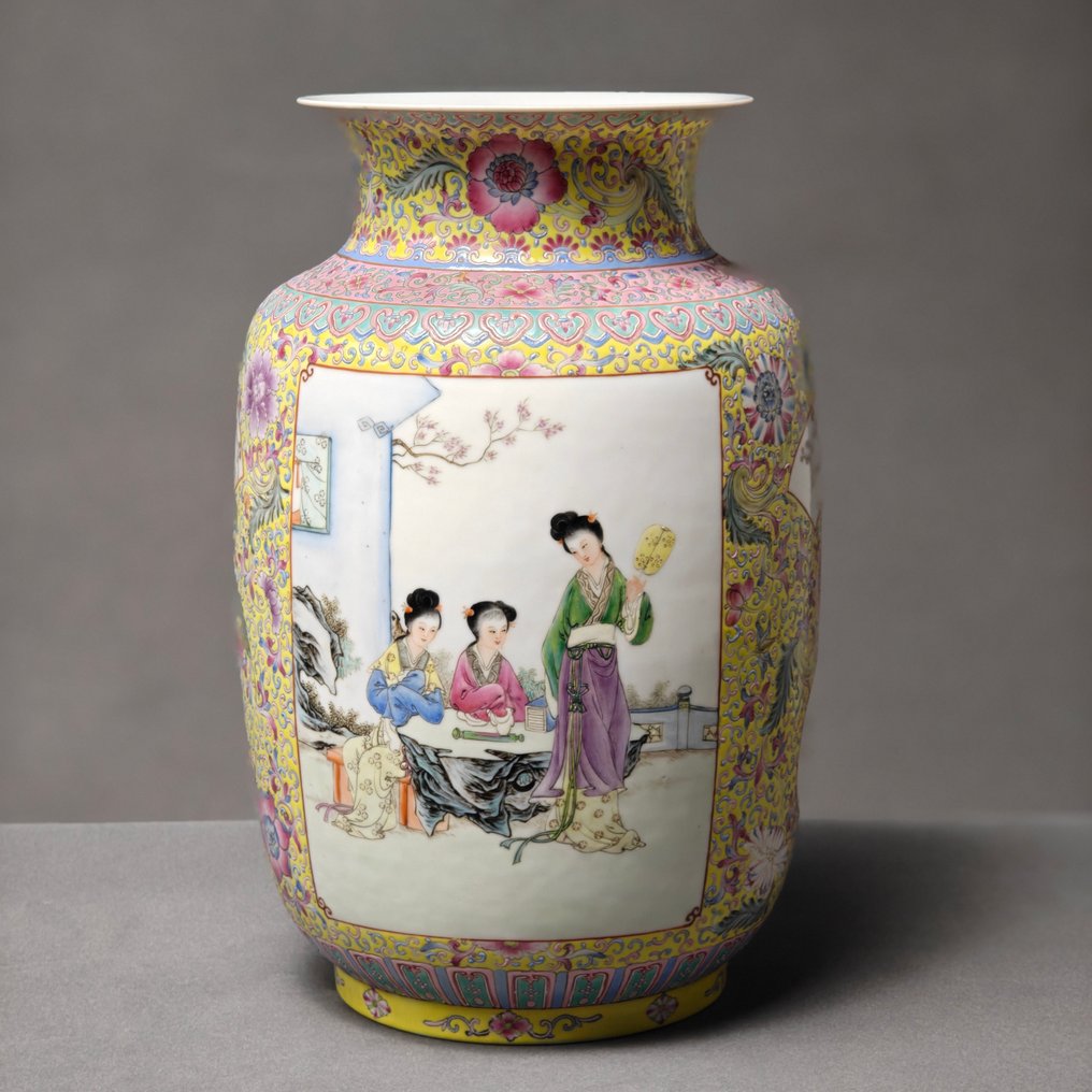 花瓶 - 瓷器 - 中國  (沒有保留價) #1.0