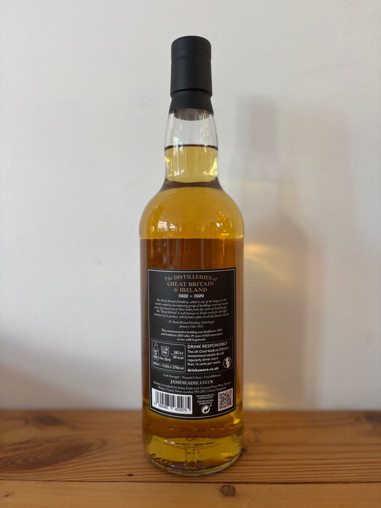 North British 1995 29 years old - James Eadie  - b. 2025  - 70 cl #1.0