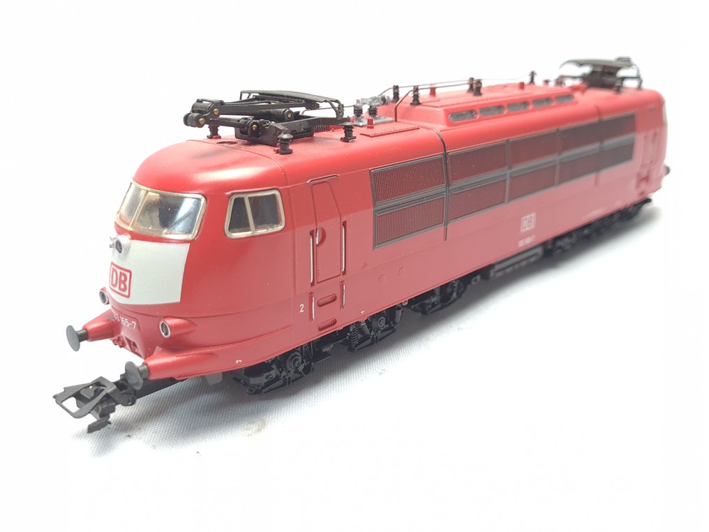Märklin H0 - 37572 - 柴油火車 (1) - BR 103 新红色，数字化 - DB #1.0