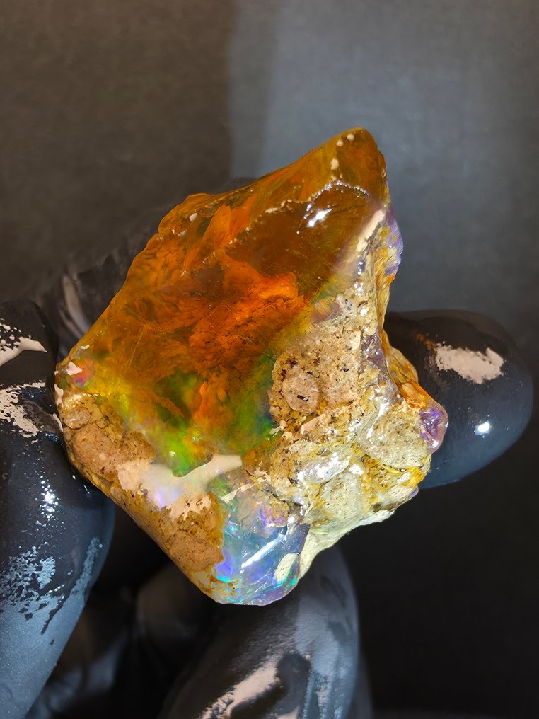 84,15 ct natürliches Kristall-Opal-Exemplar roh- 16.83 g #3.2