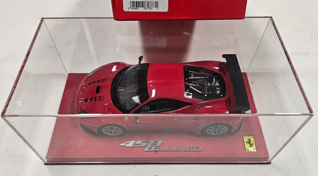 BBR 1:18 - Σπορ αυτοκίνητο μοντελισμού - Ferrari 458 Italia GT2 2013 Red n.07/10 - BBR #3.2