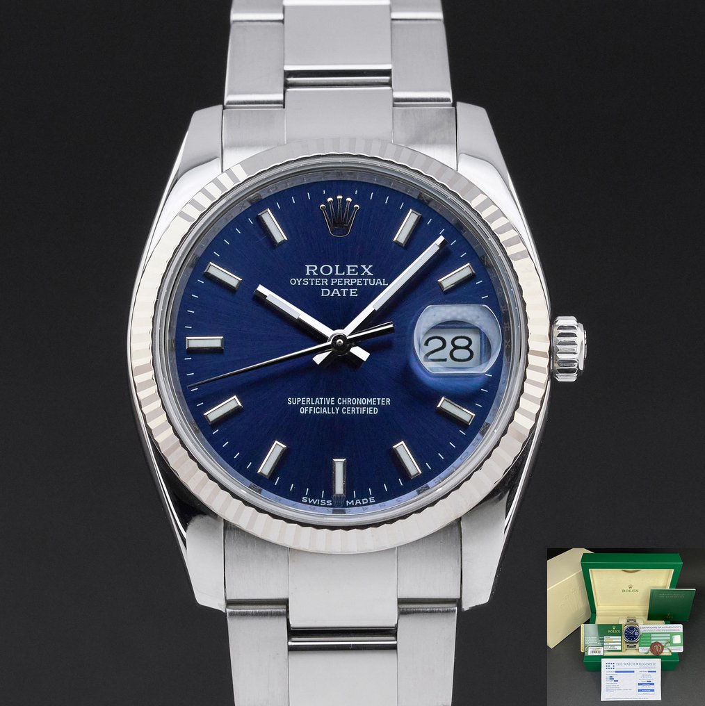 Rolex - Oyster Perpetual Date - 115234 - Unisex - 2013 #1.0