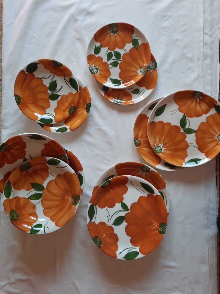 Ind. Ceram. S. Giov. Valdarno - Σερβίτσιο τραπεζιού (11) - Κεραμικό #1.0