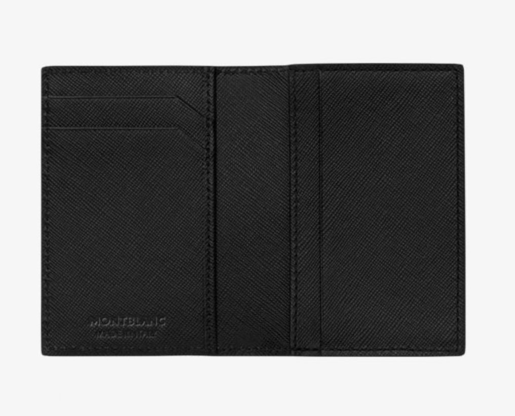 Montblanc - Sartorial Black Leather Business Card Holder 113223 - Portafoglio #2.1