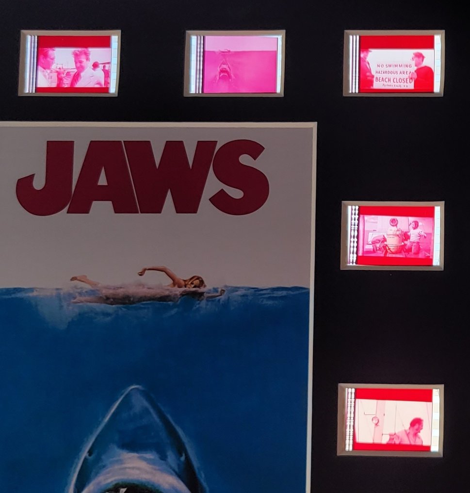 Jaws - Framed Film Cell Display with COA #1.0