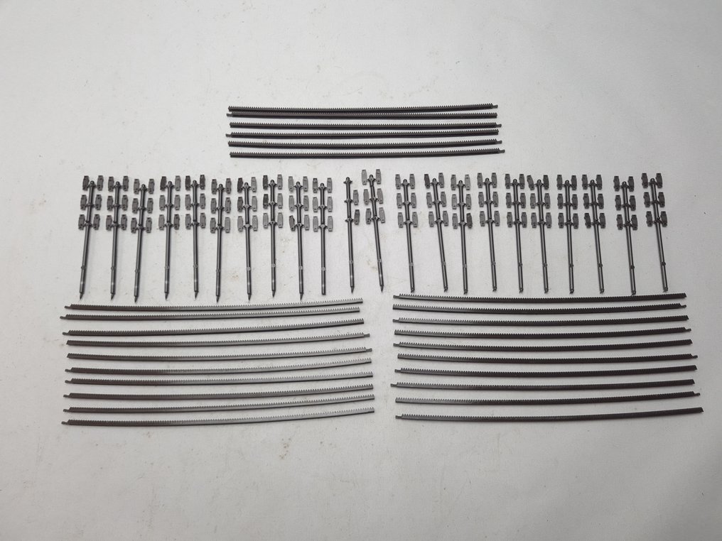 Fleischmann H0轨 - 6411 - 模型火车车轨 (30) - 30x标准杆轨道杆 #3.2