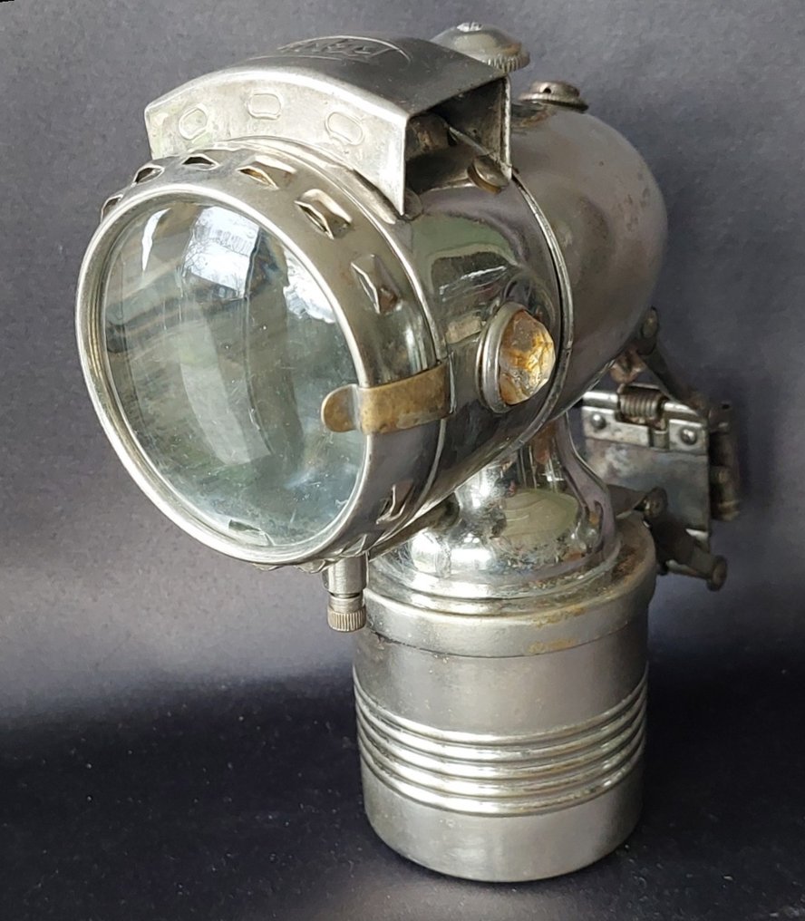 φανάρι ποδηλάτου - Häckel - Motor/Fiets Carbidlamp - 1920 #1.0